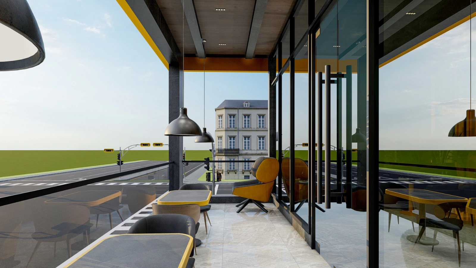 IFC Fast Food — Commercial Interior