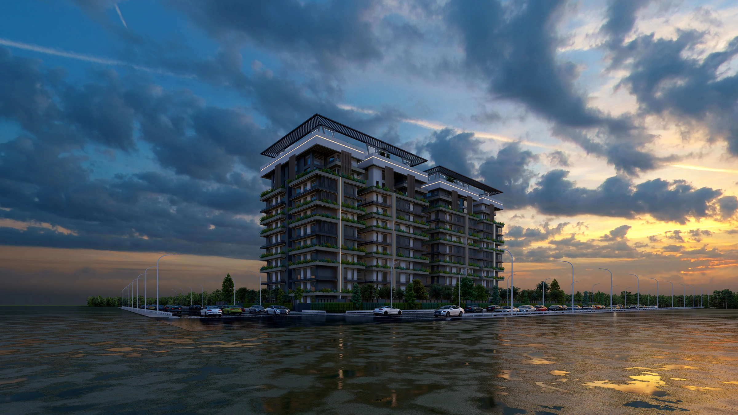 Emaaz Studio Apartments — a contemporary studio development planned around comfort and functionality