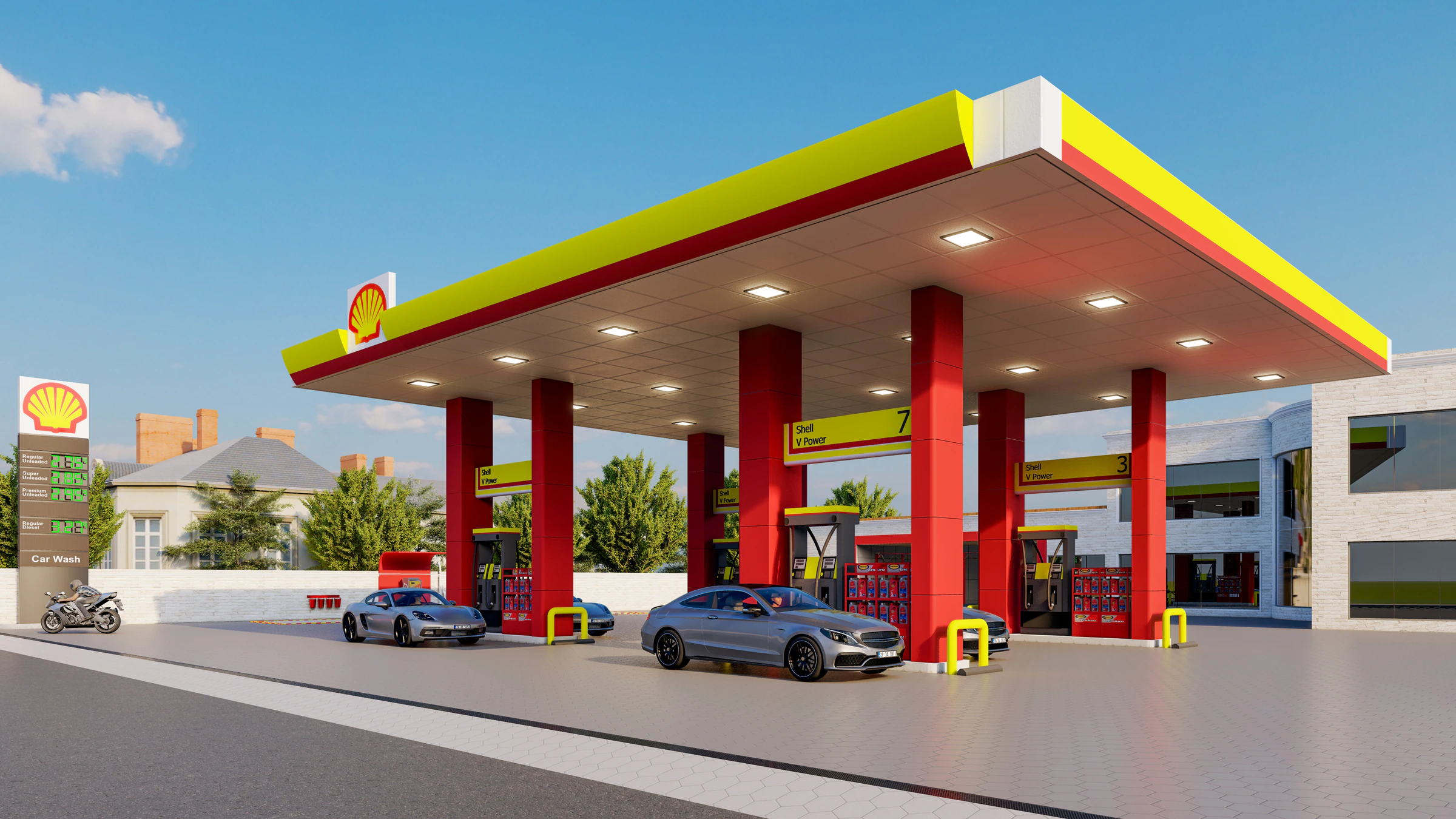 Shell Fuel Station — image 2